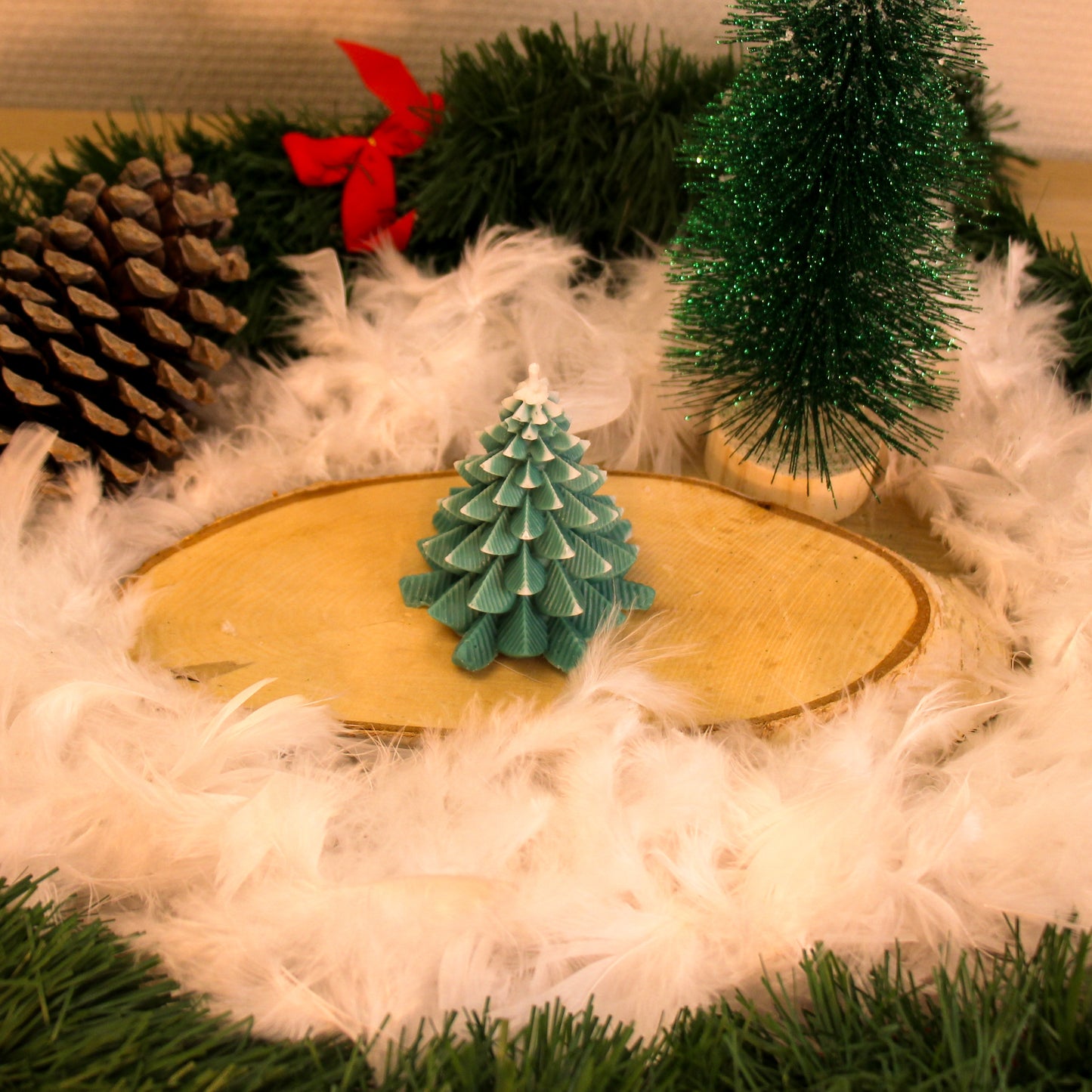 Bougie Sapin de Noël
