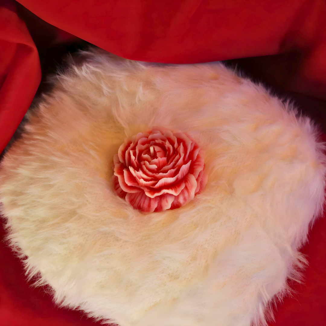 Bougie Rose ancienne