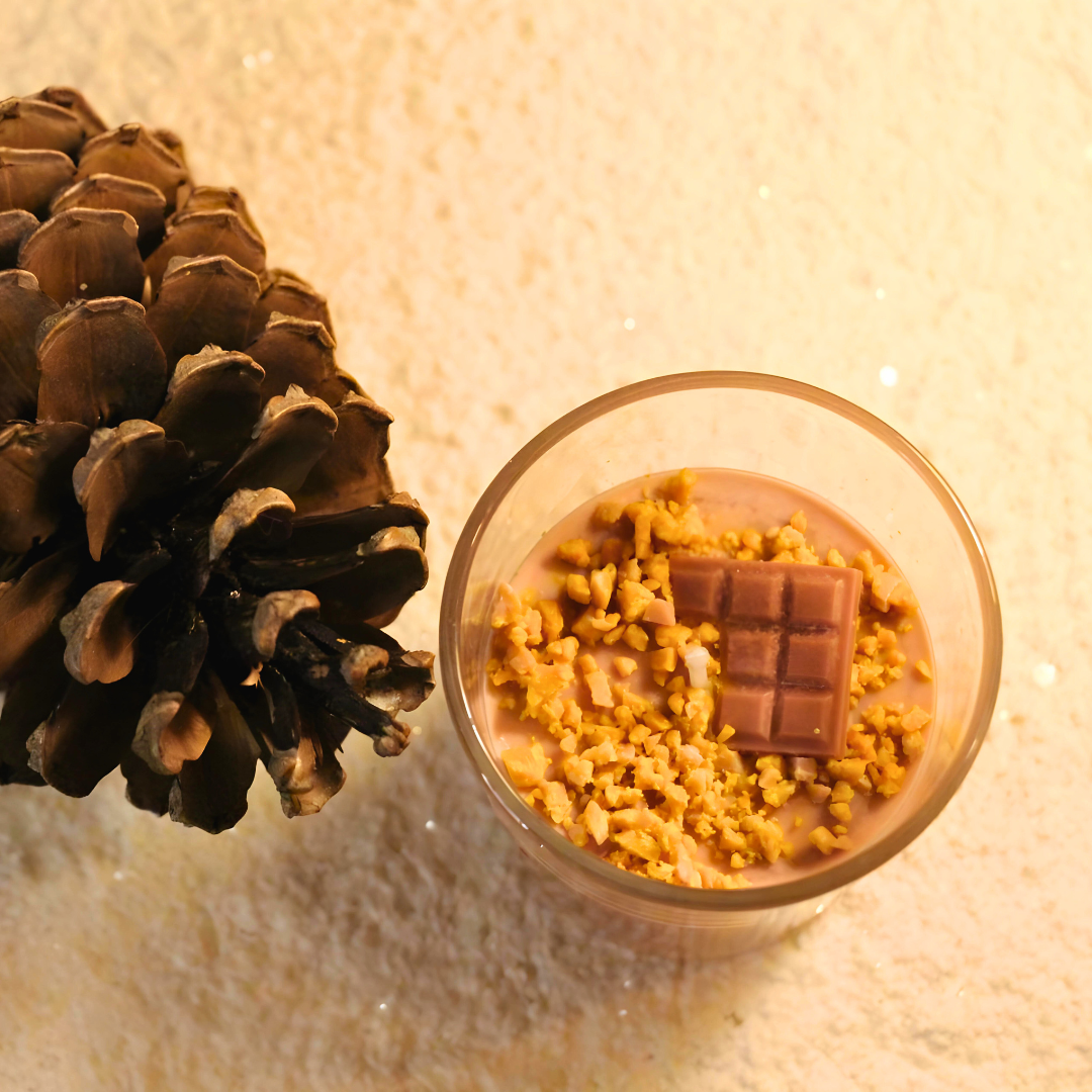 Bougie Chocolat noisettes